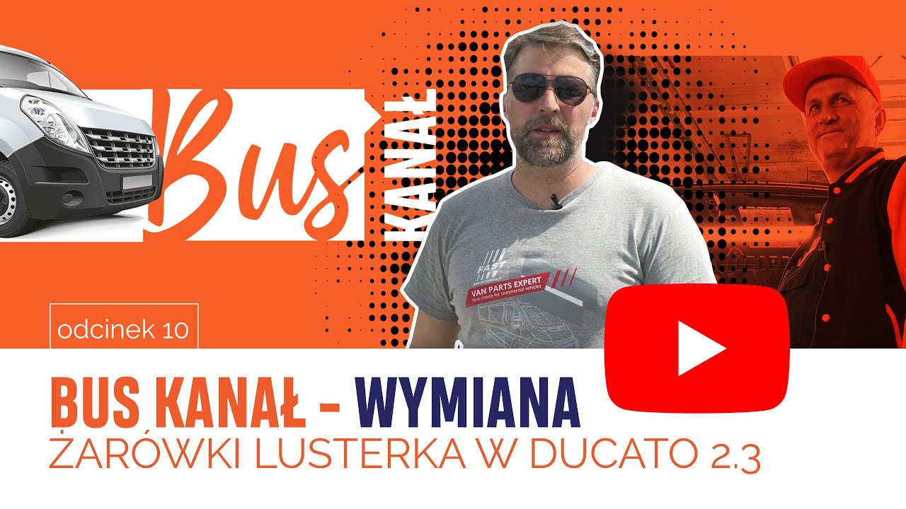 BUS KANAŁ WYMIANA ŻARÓWKI KIERUNKOWSKAZU LUSTERKA FIAT DUCATO 2.3 M-JET