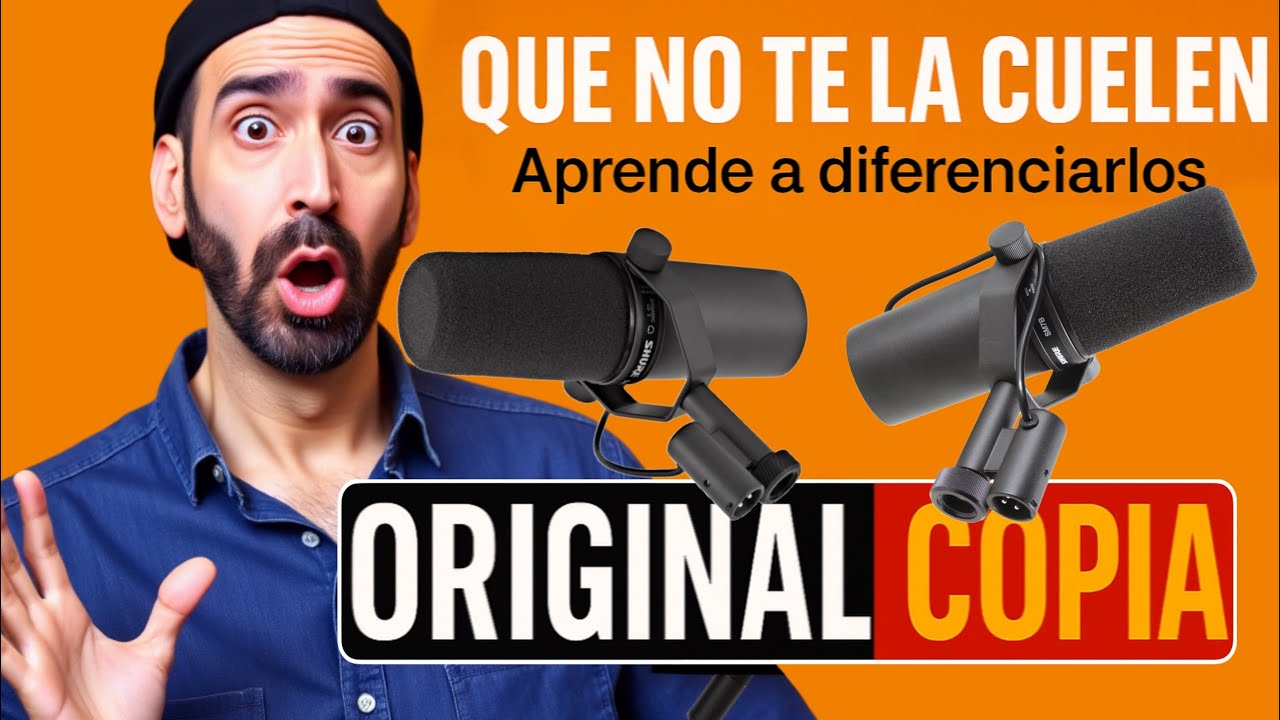 ¡ALERTA! Así SON las COPIAS del Shure SM7B ❌✅