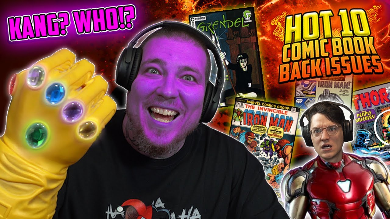 Iconic Comic Characters Maintaining HEAT | HOT10 Back Issue Comic Book List ft.Gem Mint Collectibles