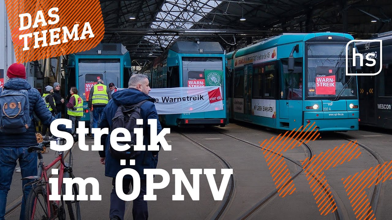 Deshalb streiken Verdi und Fridays for Future zusammen I hessenschau DAS THEMA
