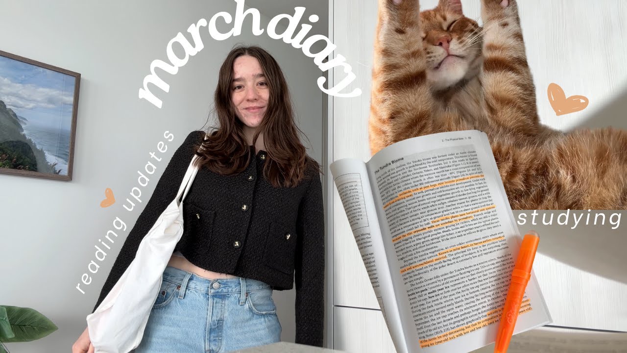 cute little haul, life update, school work + reading | WEEKLY VLOG