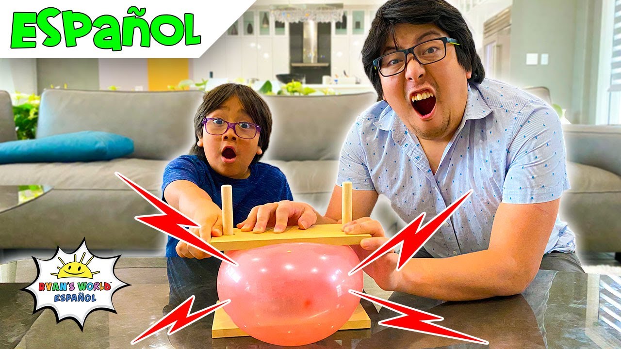 Fáciles Experimentos Científicos de Bricolaje para Niños con Ryan's World