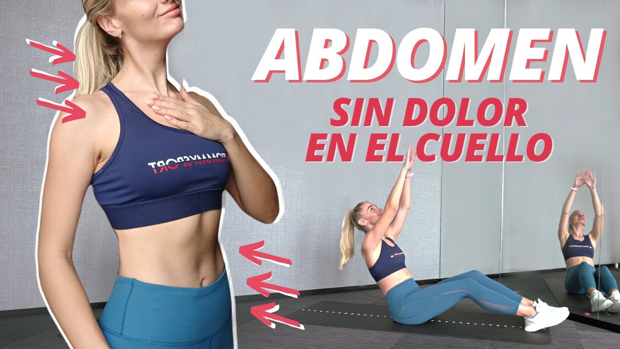 *MI RUTINA FAVORITA* de abdomen SIN DOLOR en el cuello // Abdomen plano sin impacto, 100% EFICACIA