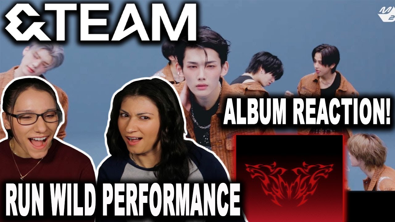 *WERE FREAKING OUT😅* [MOVE TO PERFORMANCE] &TEAM(앤팀) Run Wild|'Go in Blind (月狼)' ALBUM REACTION