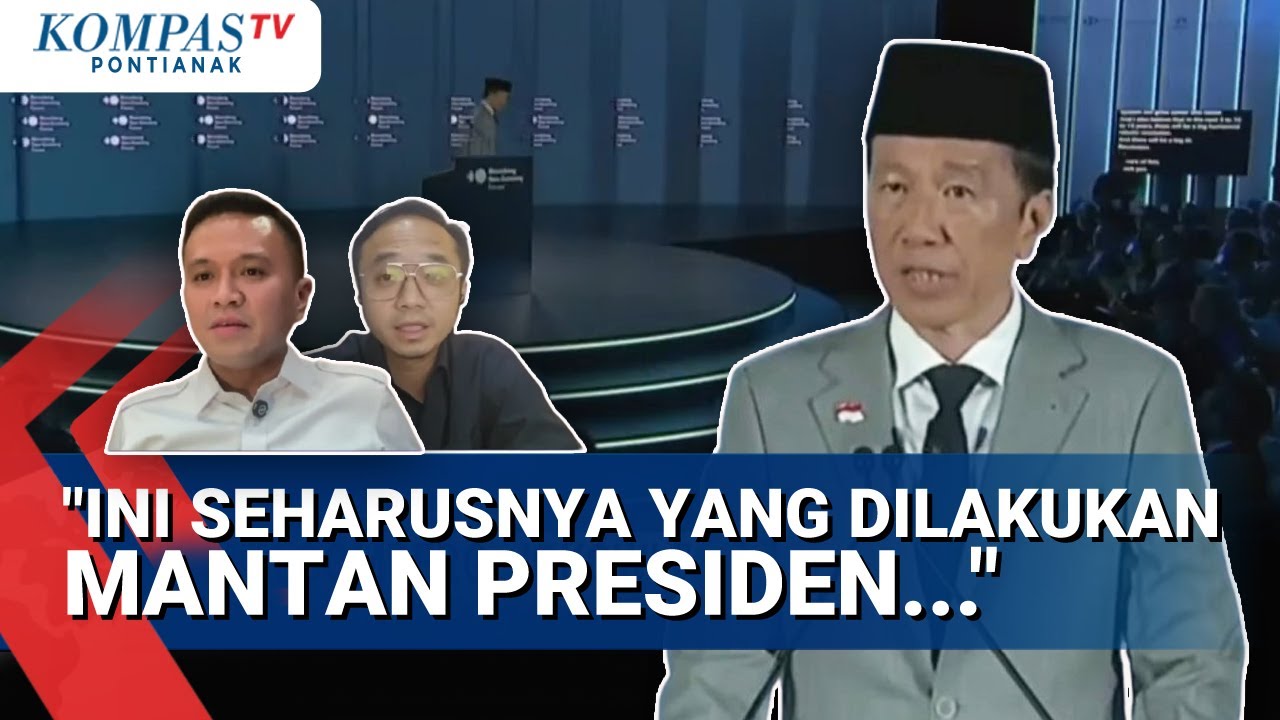 Jokowi Bicara di Forum Bloomberg,  Ini Pendapat Pengamat Politik