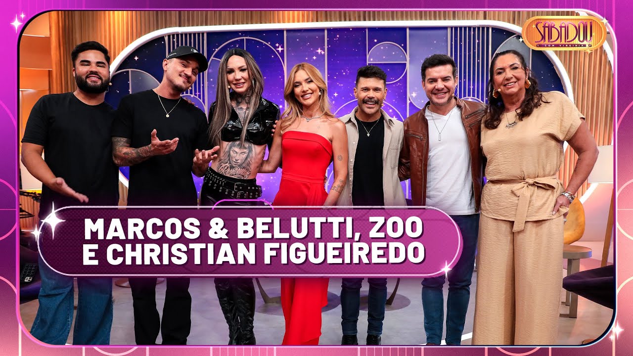 Sabadou recebe Marcos & Belutti, Zoo e Christian Figueiredo | Sabadou com Virginia (22/03/25)