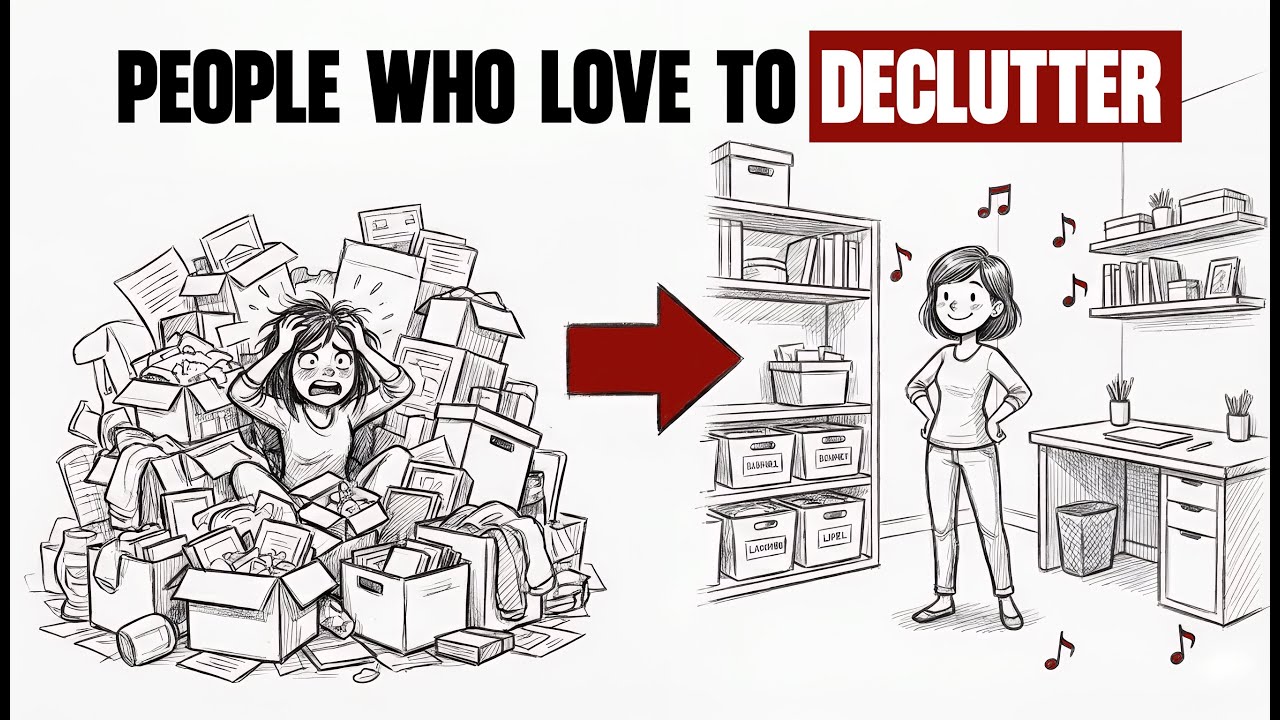 Psychology of People Who Love To Declutter