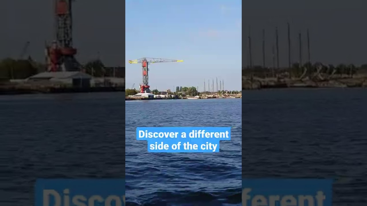FREE boat ride in Amsterdam| Ferry from Central Station to NDSM #shorts