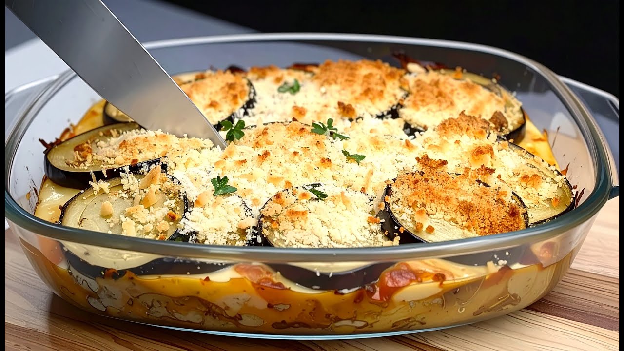 Das beste Auberginen Rezept, das alle verrückt macht! Auflauf mit Auberginen.