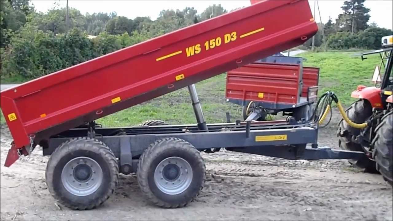 WECKMAN WS 150 D3 Eathmoving trailer