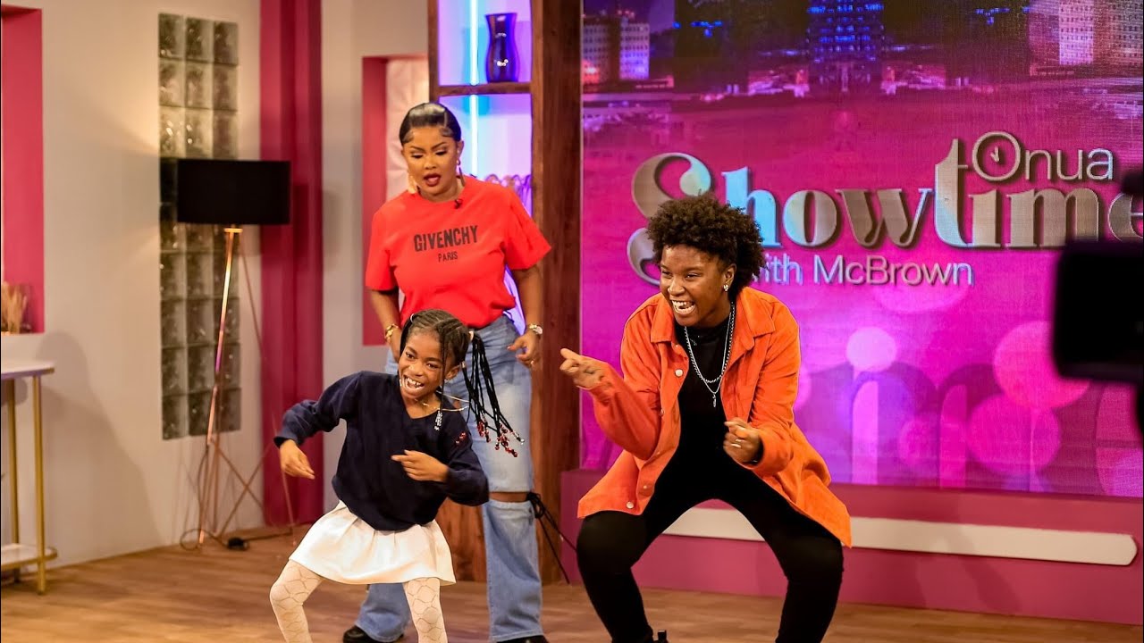 Afronita FUN battle with Abigail on Onua showtime with Mcbrown