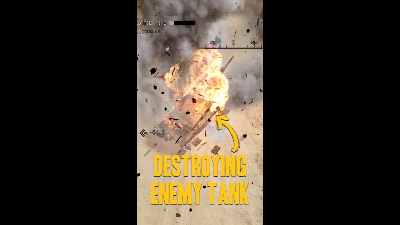 Enemy Tank DESTROYED | #squad