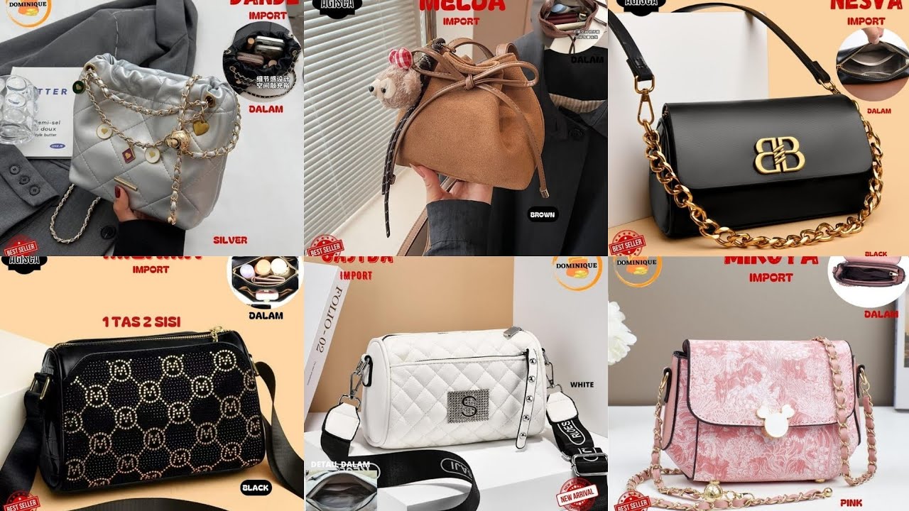 25+ TAS IMPORT ELEGAN SLING BAG PREMIUM TERBARU // Part 10