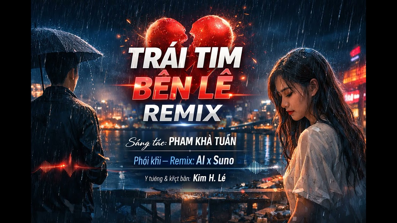 TRÁI TIM BÊN LỀ - REMIX - ST  Phạm Khải Tuấn - Kim Le AI
