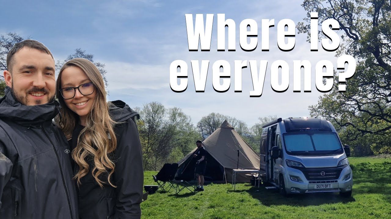 48 Hours Alone at a CLOSED Campsite | Vanlife UK