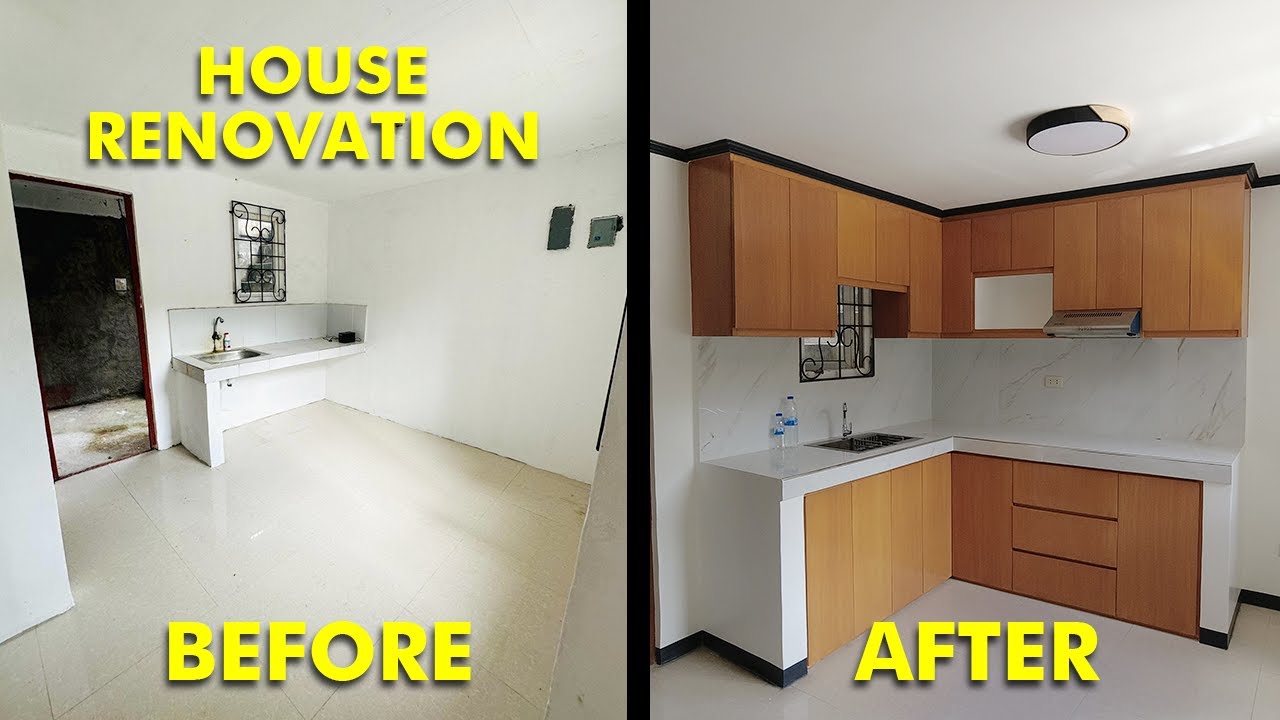House Renovation Before and After Garden Villas 3 Santa Rosa Laguna