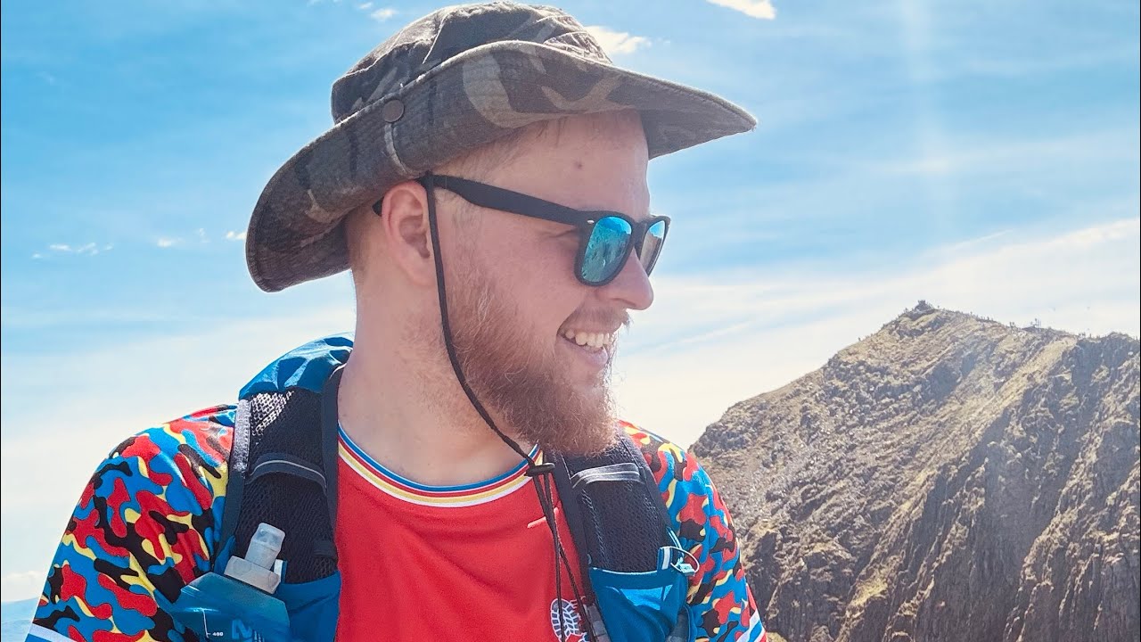 Lithuanian man exploring Snowdonia and Welsh