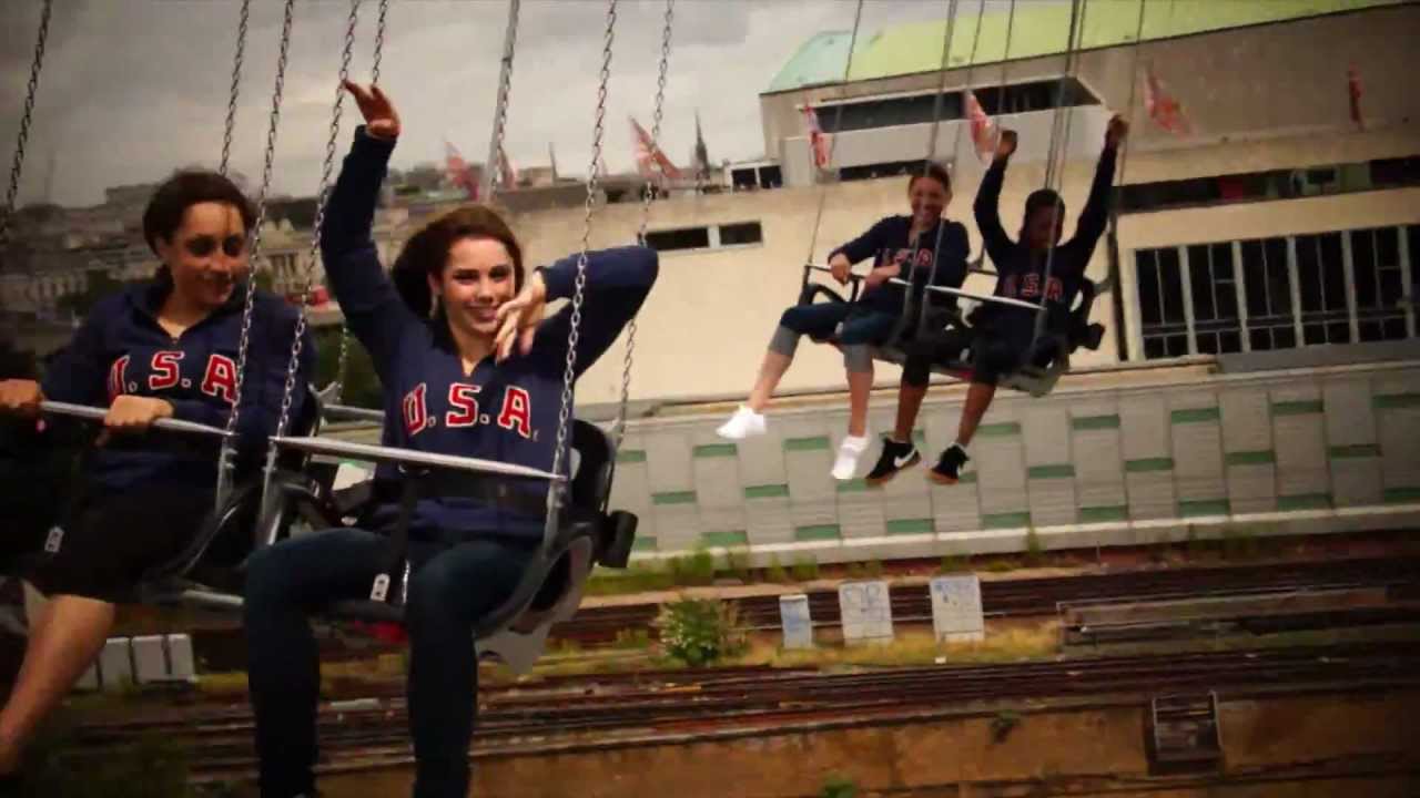 On the Swing with the Women's Team and John Cheng - 2012 Olympic Games