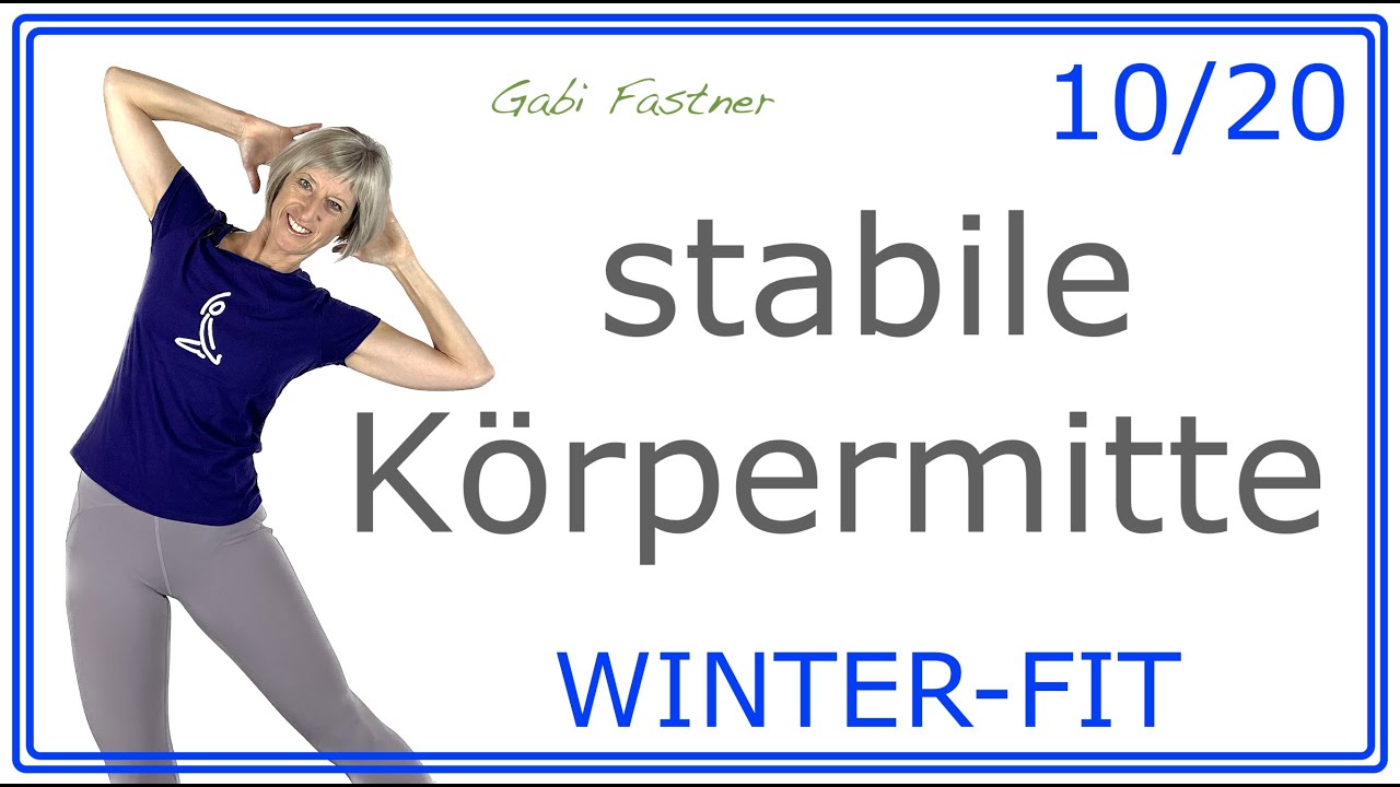 10/10⛷️35 min. flacher Bauch - starker R&uuml;cken - stabile K&ouml;rpermitte | ohne Ger&auml;te, f&uuml;r Ge&uuml;bte