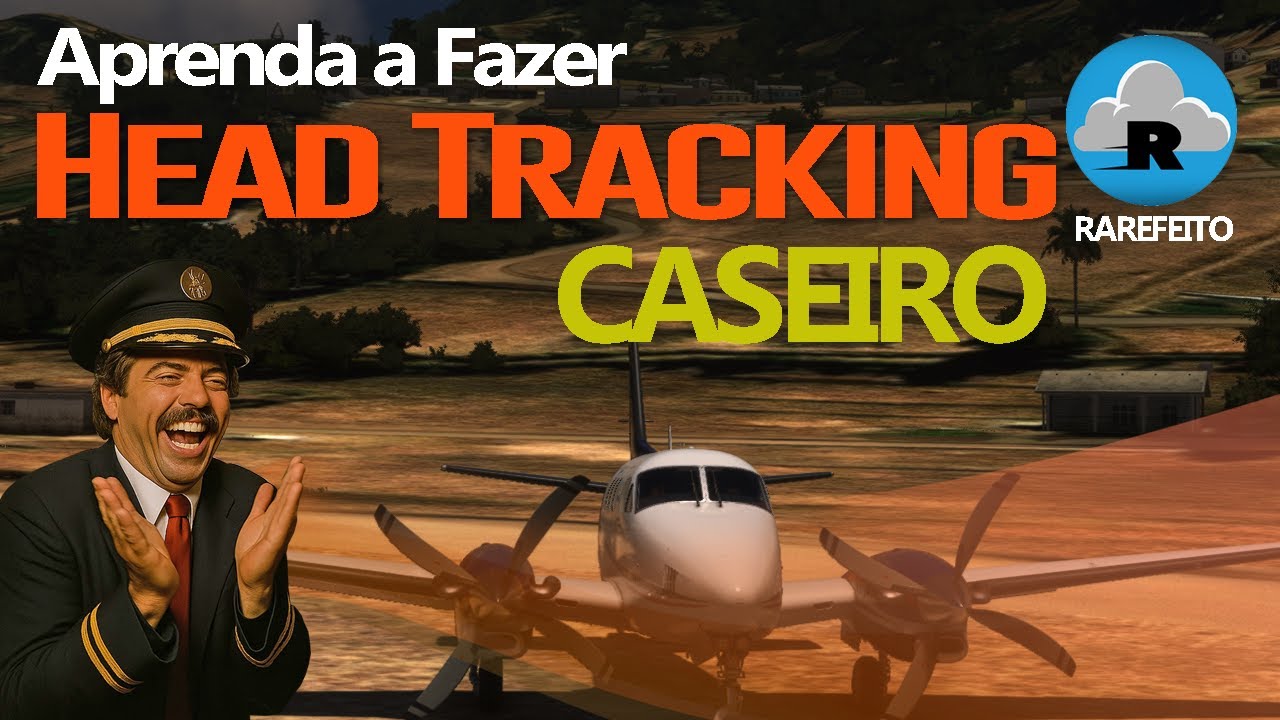Head Track caseiro usando Opentgrack e AITrack
