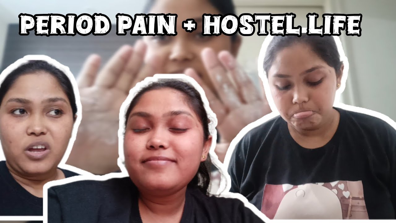 A Real Hostel Day During Periods | College, Pain & Night Routine Vlog #hostellife #banglore 