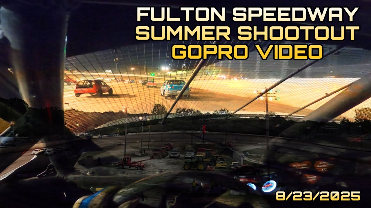 8/23/25 - Fulton Speedway Summer Shootout - GoPro Video (4 Cylinders) 