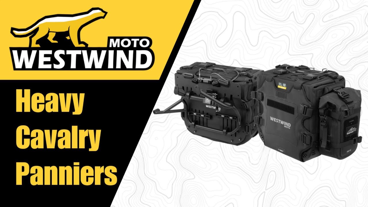 Heavy Cavalry Panniers Installation & Demo | Westwind Moto