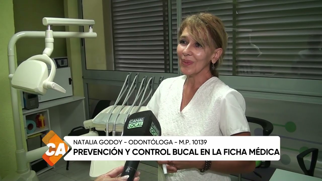 Prevención y control bucal en la ficha médica, Natalia Godoy