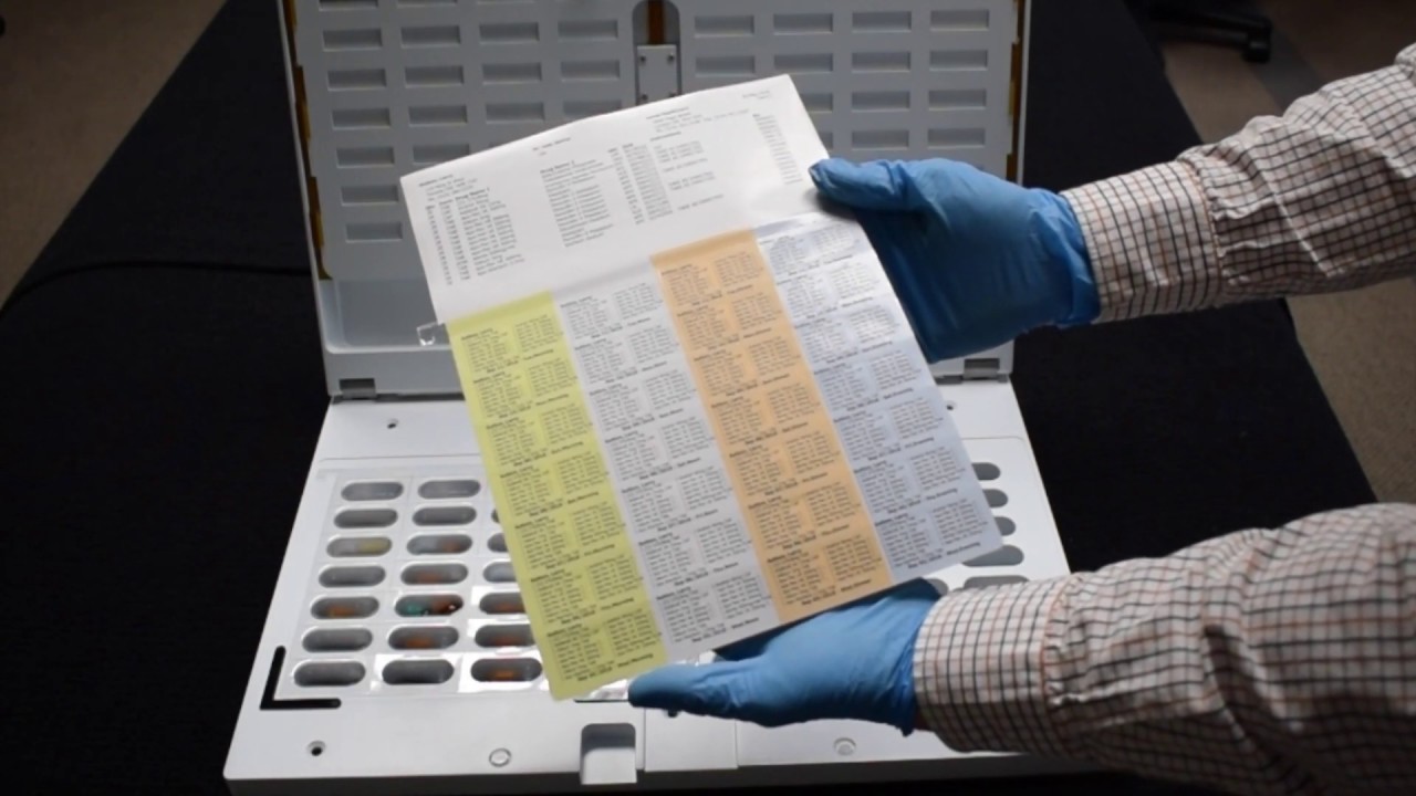 FlexRx&trade; Light Sealing Instructions - BlistAssist&reg; Filling Technology - Canada & U.S.