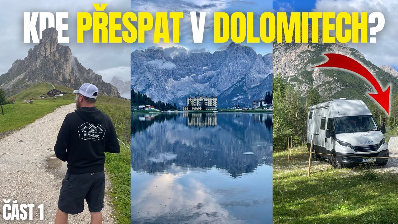 Dolomity, Tre Cime di Lavaredo | Stellplatzy v Itálii 🇮🇹 | A nakolik to vyjde? | 🏕️