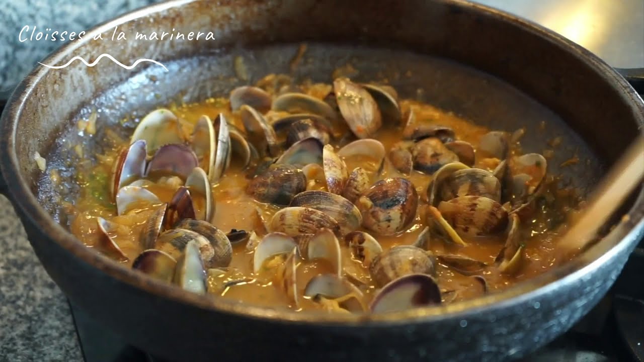 Receptes de Baix-a-Mar / Cloïsses a la marinera