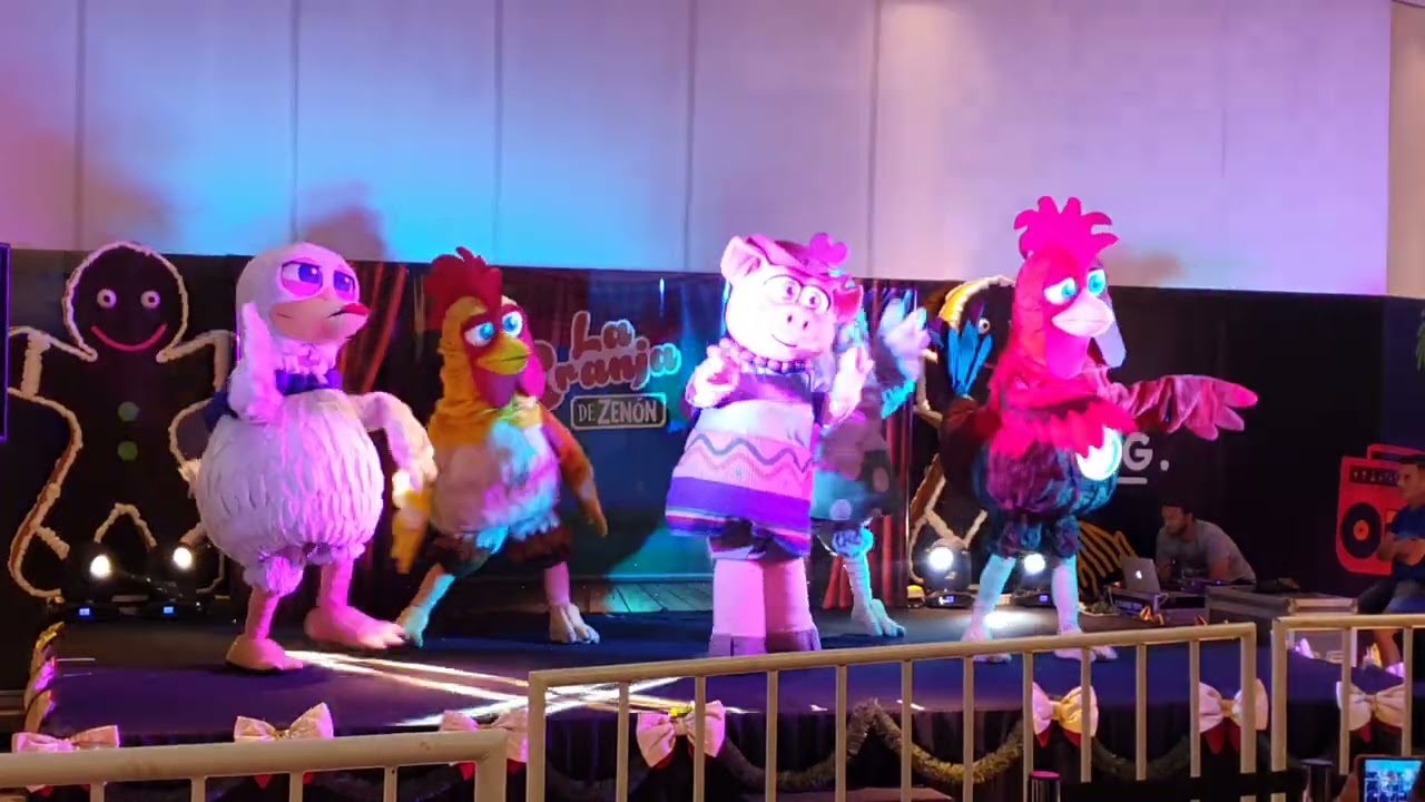 la granja  de  zenon  show  en  vivo