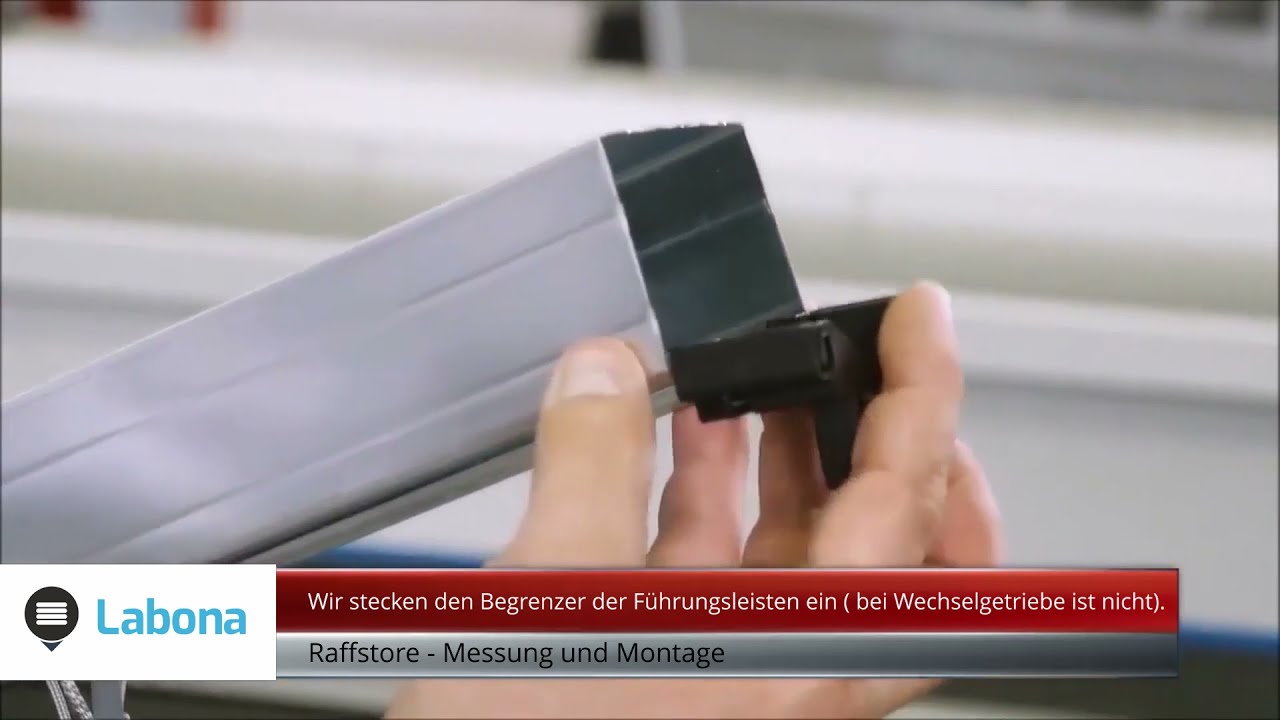 Montageanleitung - Raffstore - Labona