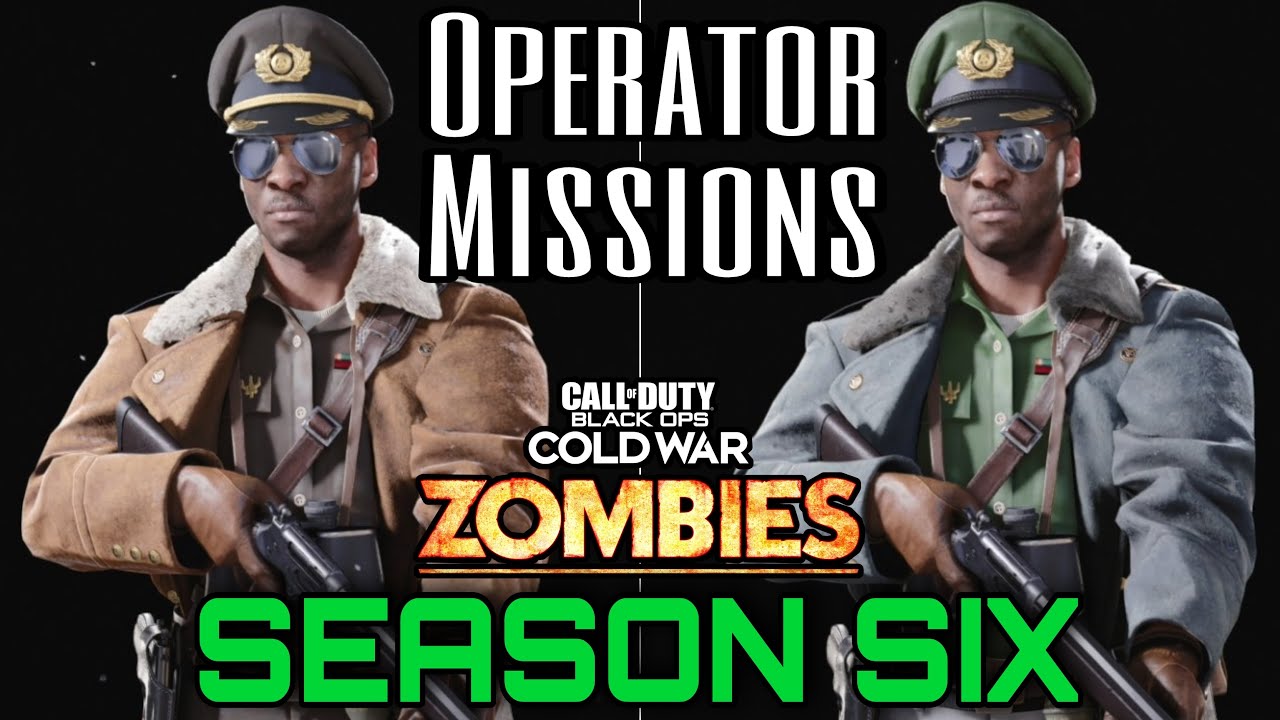 HOW TO COMPLETE ALL ZOMBIES OPERATOR MISSIONS FOR SIMS (Black Ops Cold War Zombies Season Six)