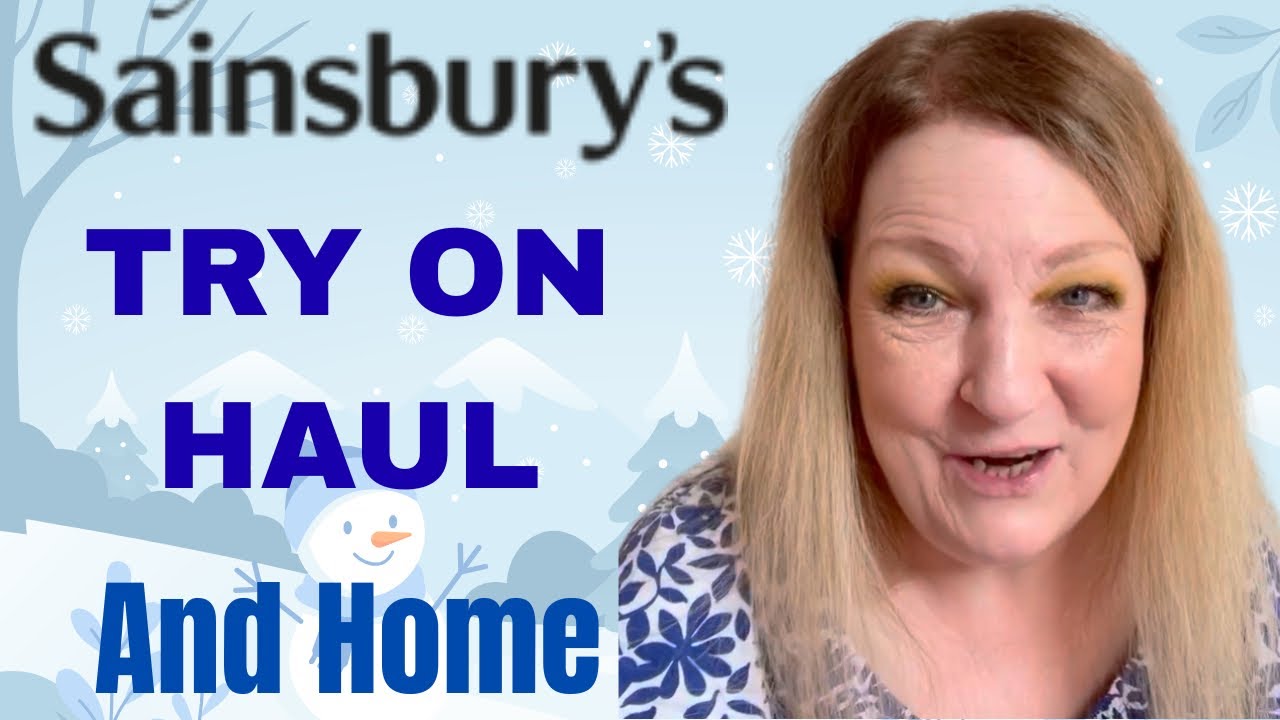 Sainsbury’s TU Try On Haul и Maximalist Homewares