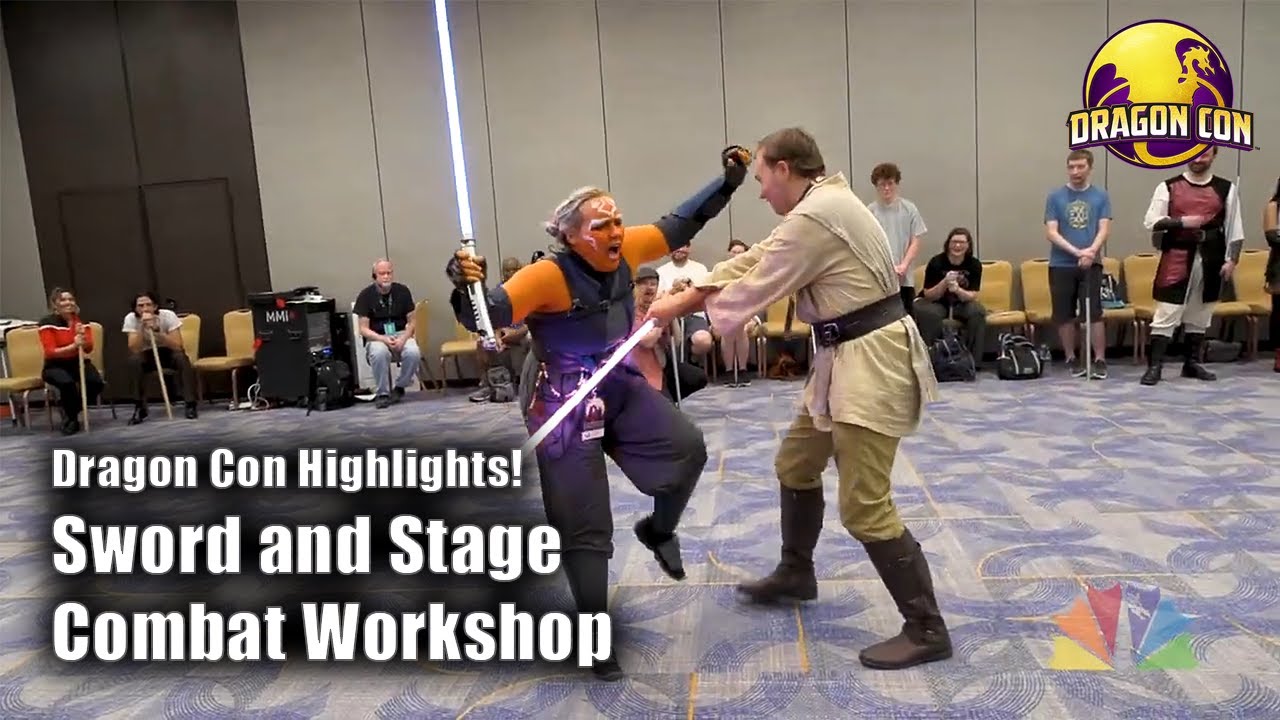 Sword and Stage Combat Workshop &mdash; #DragonCon2023