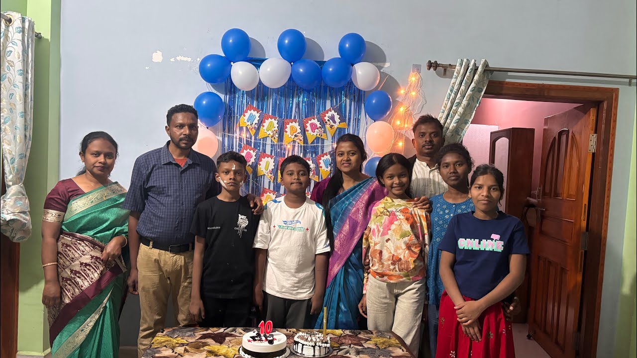 Jimmy babu walk’ birthday celebration 28th feb ||Santali family vlog ||shivani vlog ||late  upload 