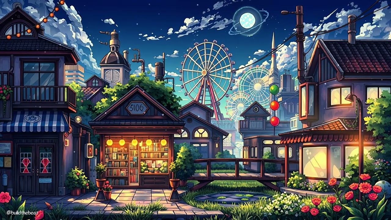 Anime Ambient Background Music l Cozy Relaxing l Studying 动漫音乐 l Build The Beat