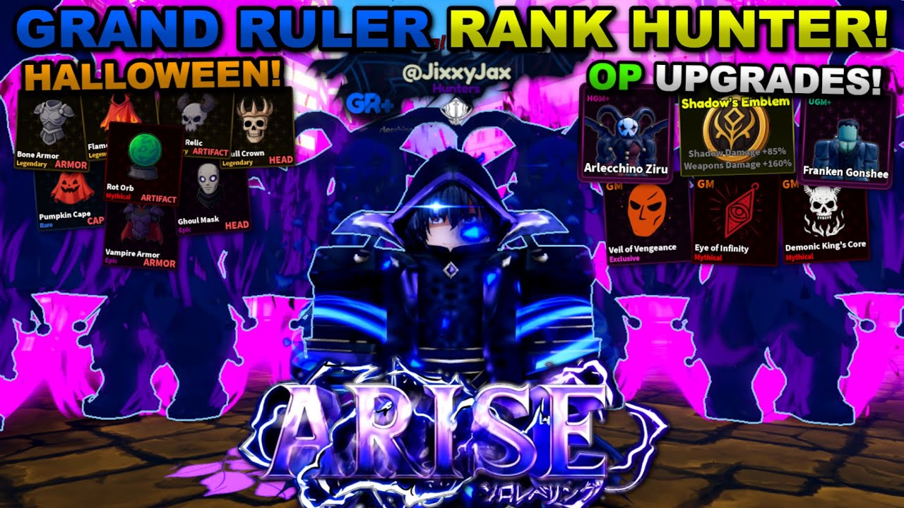 Становление ВЕЛИКОГО ПРАВИТЕЛЯ+ ОХОТНИКА (ТУПО ОП!) в Roblox Arise Crossover... Вот что произошло!