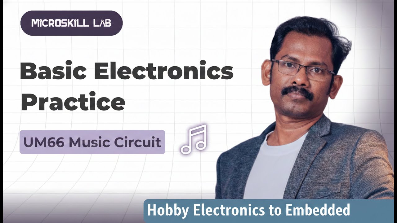EP13 - Basic Electronics Practice | UM66 Music Circuit on Dot Board