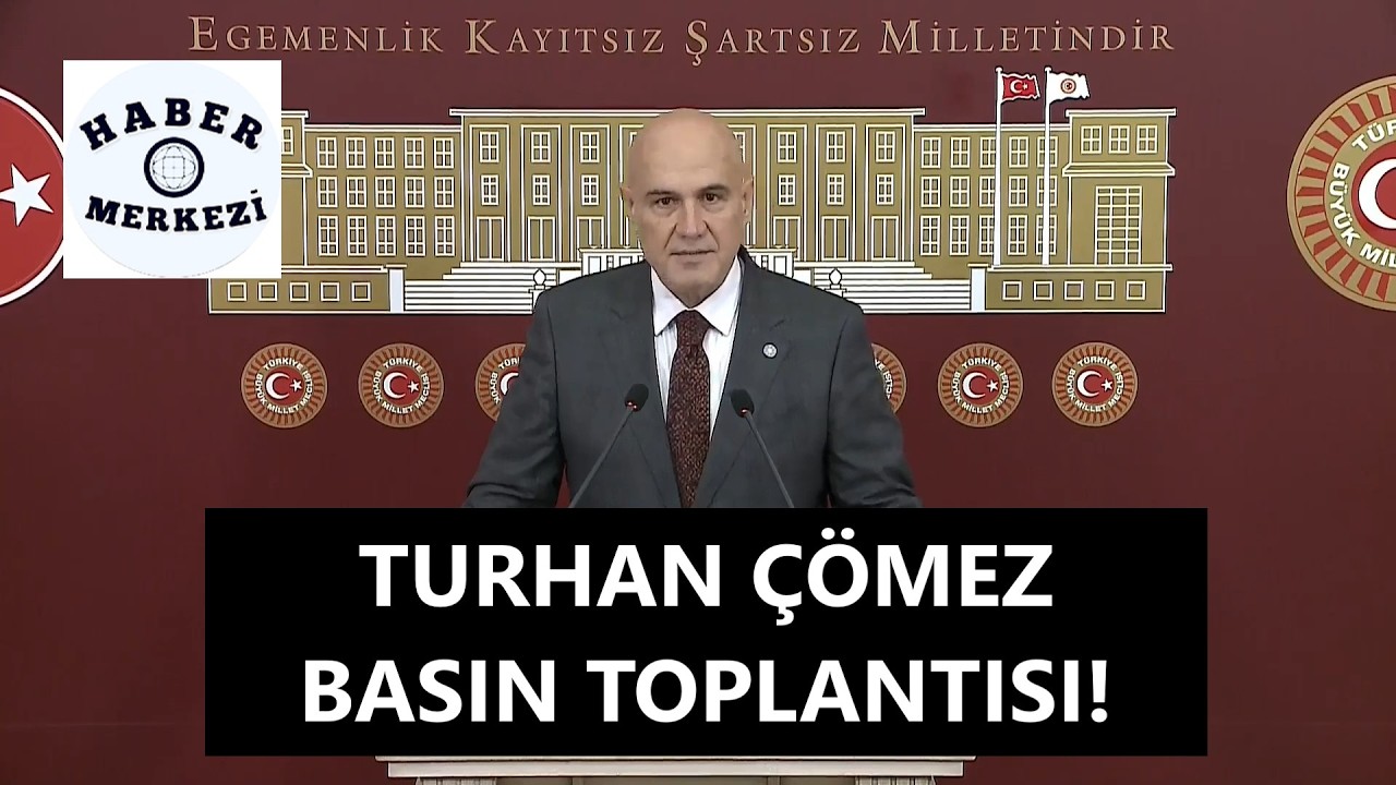 İYİ Parti Grup Başkanvekili Turhan Çömez, TBMM'de açıklama yapıyor!