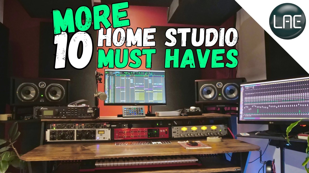 10 MORE Must Have Home Studio Items