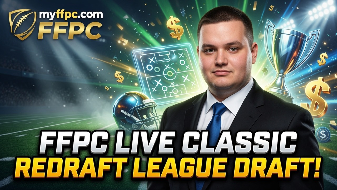 LIVE @FFPC Classic Redraft with @EricVanekNFL 8/2/26
