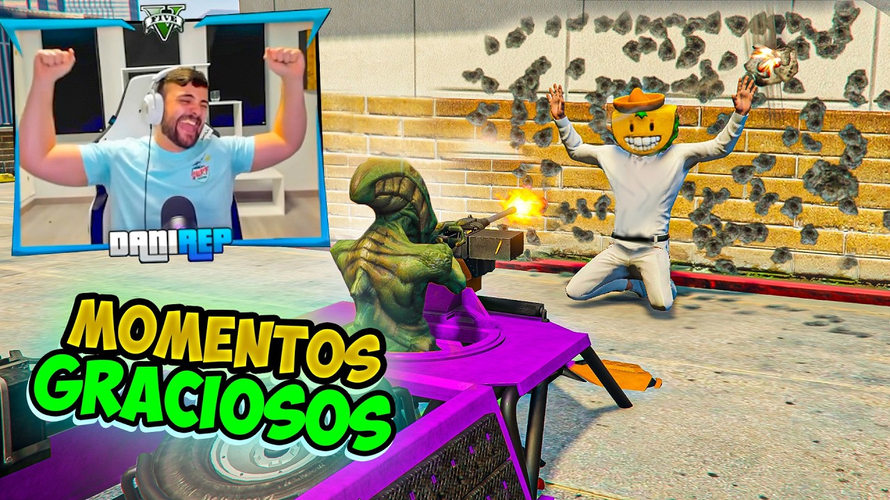 Las MEJORES RISAS de DANIREP en GTA 5 ONLINE