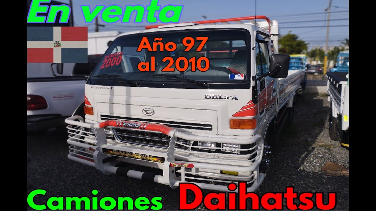 Los mejores camiones daihatsu del 97 al 2010 en venta LA BESTIA DE LA CARRRETERA Y CARGA.