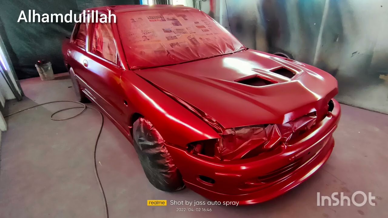 SPRAY 46V*** SOUL RED II CANDY (MAZDA COLOUR) TO PROTON WIRA