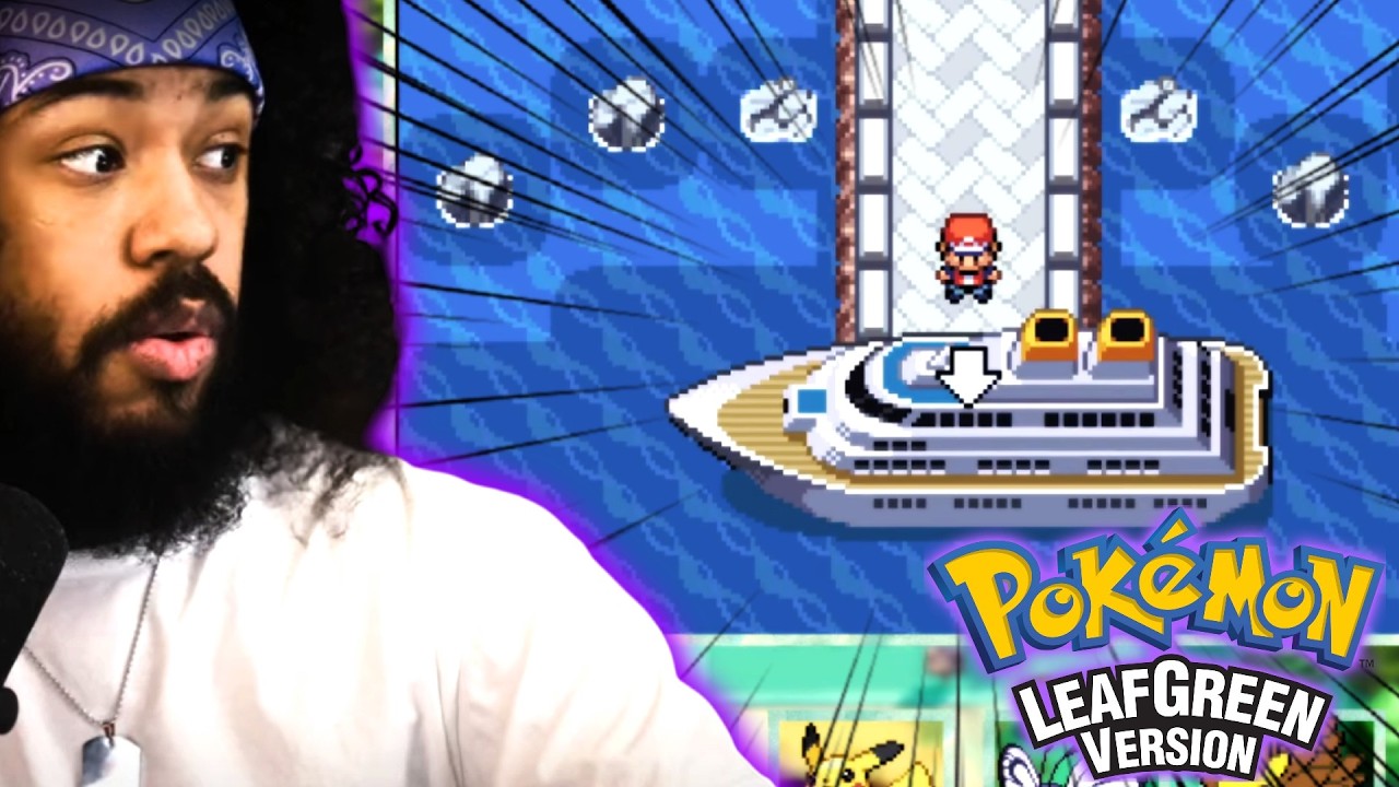 Lotus Sets Of On The S.S. Anne In Pokemon Leaf Green...