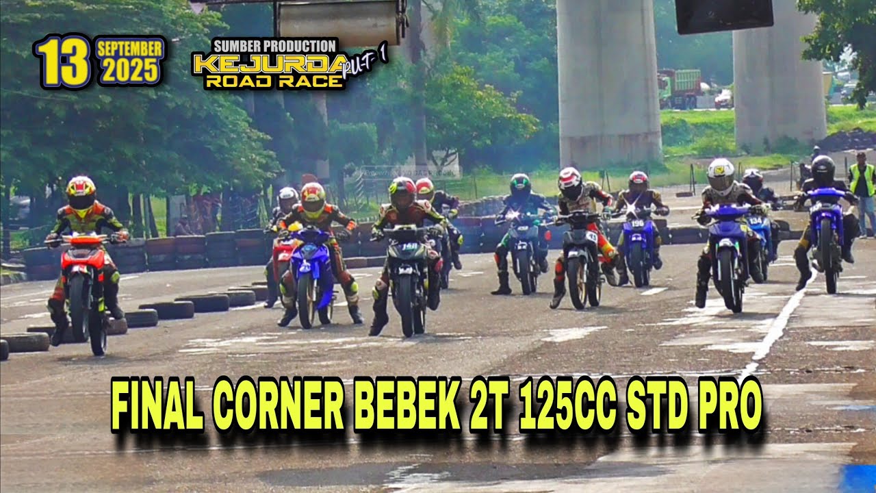 Final Race🔥 Corner Bebek 2T 125cc Std Pro | Kejurda IMI Jabar 2025 Seri 1- Sirkuit Np Brigif Cimahi 