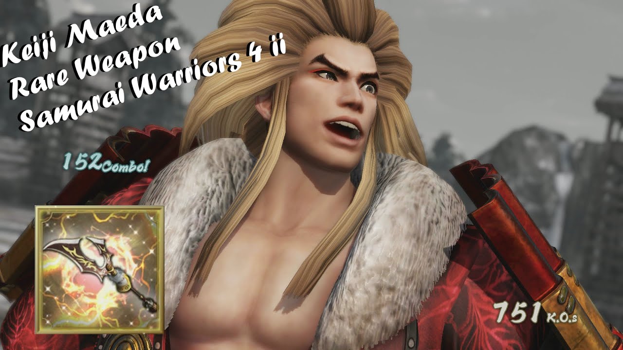 Keiji Maeda Rare Weapon - Samurai Warriors 4 II
