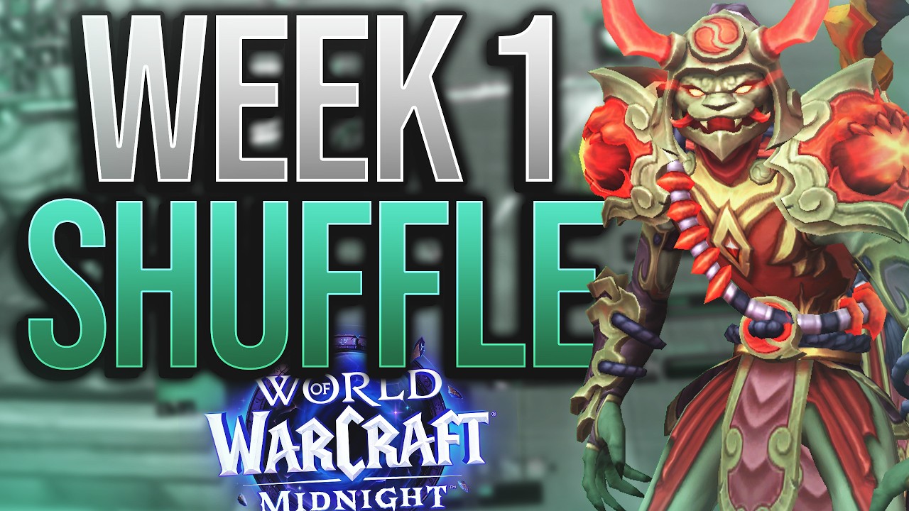 Midnight Mistweaver Monk Solo Shuffle COMMENTARY!